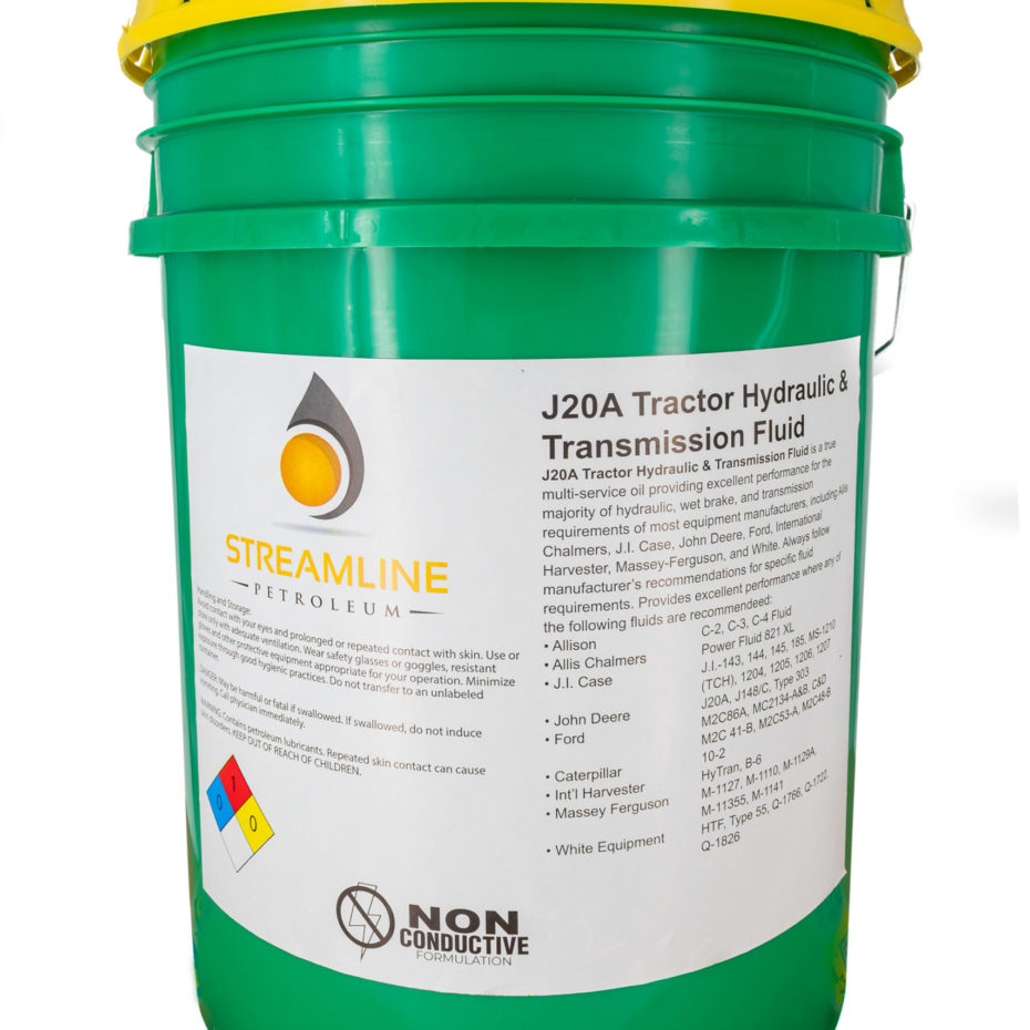 J20A Tractor Hydraulic Fluid Streamline Petroleum Products